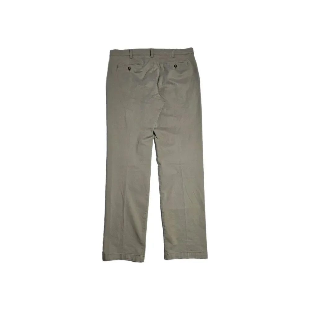 Nautica Classic Fit Khaki Chino Pants Men's 36x34 Straight Leg